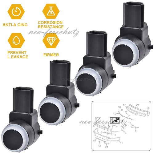 Sensor einparkhilfe - 4x,