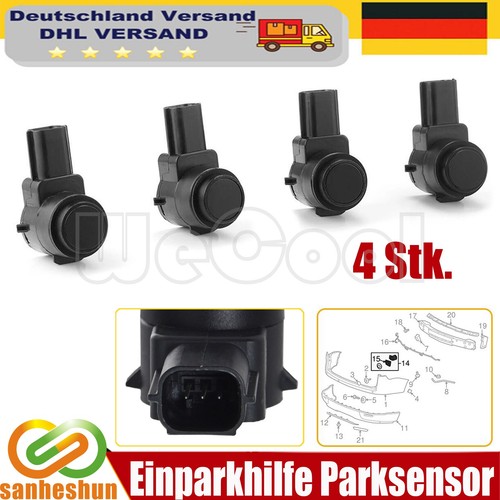 Parksensoren sensor - 4x,