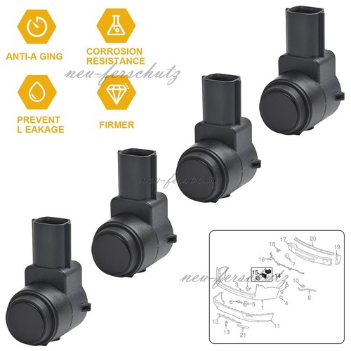 Sensor einparkhilfe - 4x,